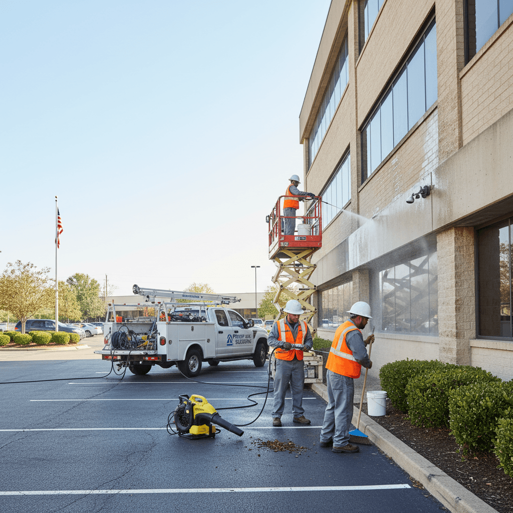 Commercial property maintenance and upkeep
